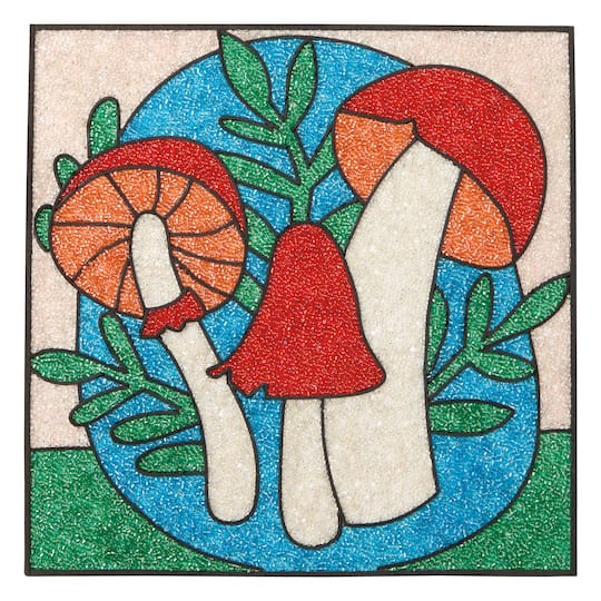 10" x 10" Mushroom Bead Art Kit by Make Market®